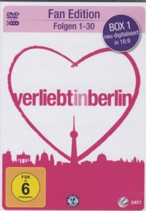 Verliebt in Berlin - Fan-Edition Box 1 Folge 1-30, 3 DVDs