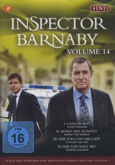 Inspector Barnaby Vol. 14, 4 DVDs