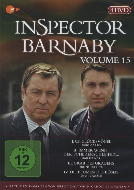 Inspector Barnaby Vol. 15, 4 DVDs