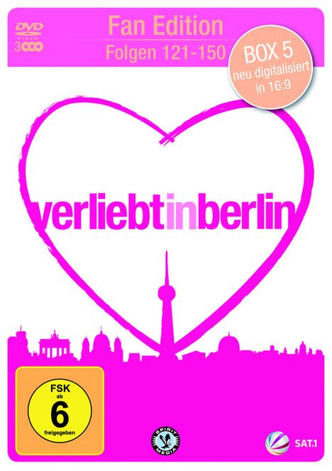 Verliebt in Berlin - Fan Edition Box 5 Folge 121-150, 3 DVDs