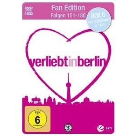 Verliebt in Berlin - Fan Edition Box 6 Folge 151-180, 3 DVDs