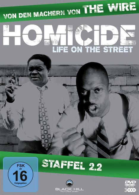 Homicide Staffel 2 Box 2, 3 DVDs