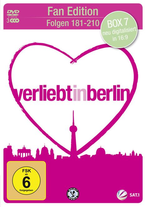 Verliebt in Berlin - Fan Edition Box 7 Folge 181-210, 3 DVDs