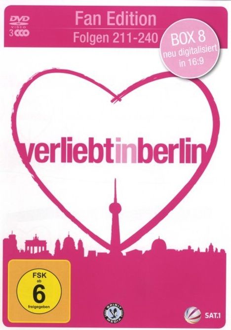 Verliebt in Berlin - Fan Edition Box 8 Folge 211-240, 3 DVDs