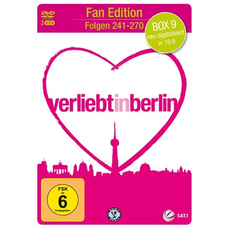 Verliebt in Berlin - Fan Edition Box 9 Folge 241-270, 3 DVDs