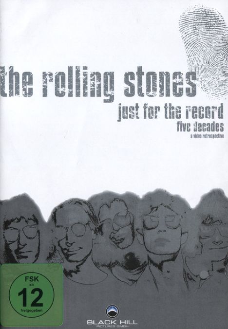 The Rolling Stones: Just For The Record: Die fünf Jahrzehnte der Rolling Stones (Re-Release), 4 DVDs