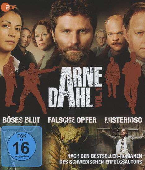 Arne Dahl Vol. 1 (Blu-ray), 4 Blu-ray Discs