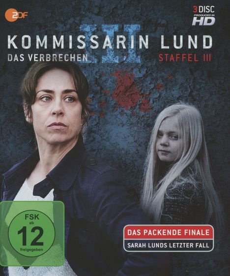 Kommissarin Lund Staffel 3 (Blu-ray), 3 Blu-ray Discs