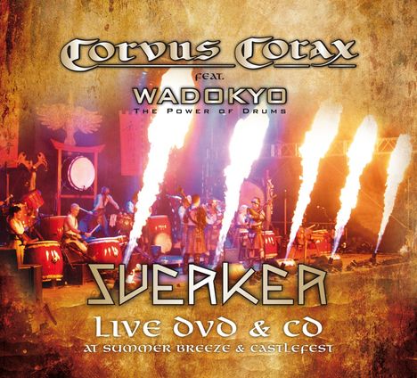 Corvus Corax Feat. Wadokyo: Sverker: Live At Summer Breeze (CD + DVD), 1 CD und 1 DVD