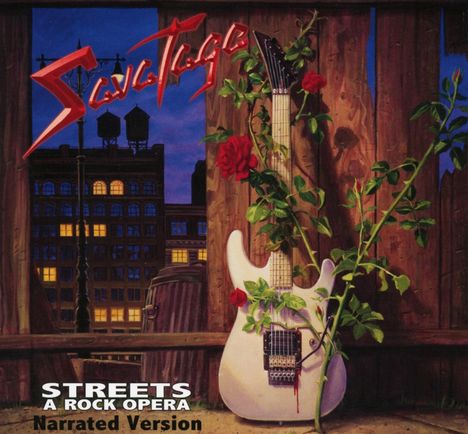 Savatage: Streets: A Rock Opera. Narrated Version + The Video Collection, 1 CD und 1 DVD