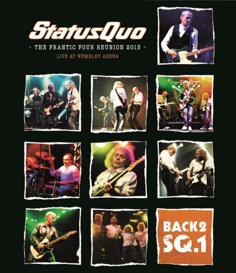 Status Quo: Back 2 SQ.1 - The Frantic Four Reunion 2013: Live At Wembley Arena, 1 Blu-ray Disc und 1 CD