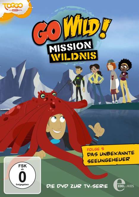 Go Wild! - Mission Wildnis Folge 5: Das Unbekannte Seeungeheuer, DVD
