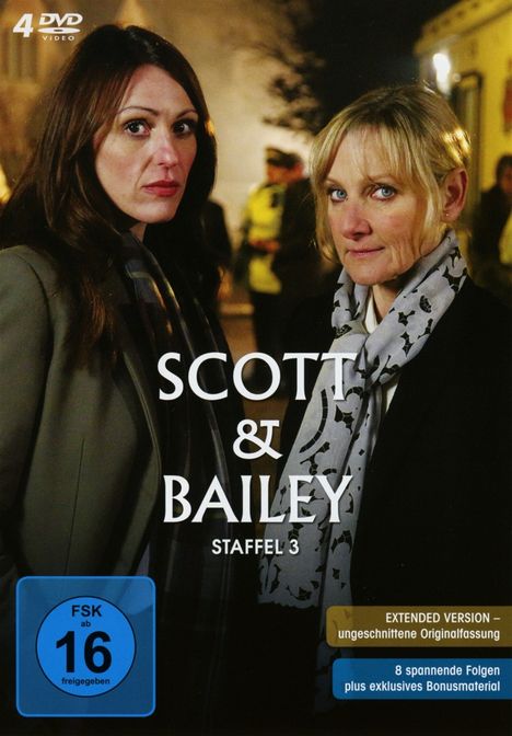 Scott &amp; Bailey Staffel 3, 4 DVDs