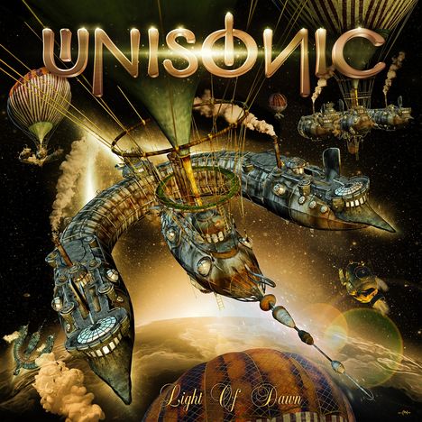 Unisonic: Light Of Dawn (Boxset) (2CD + 7" + Shirt Gr.L), 2 CDs, 1 Single 7" und 1 T-Shirt