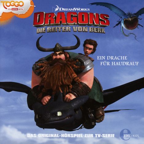 Dragons Folge 3 „Ein Drache für Haudrauf“, CD