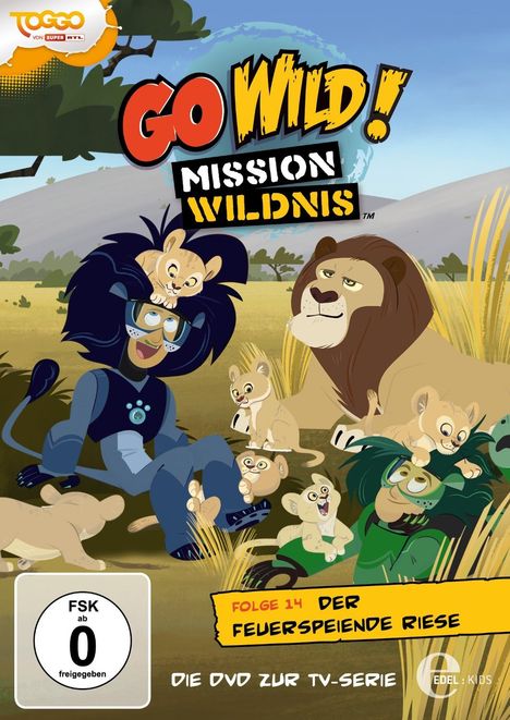 Go Wild! - Mission Wildnis Folge 14: Der Feuerspeiende Riese, DVD