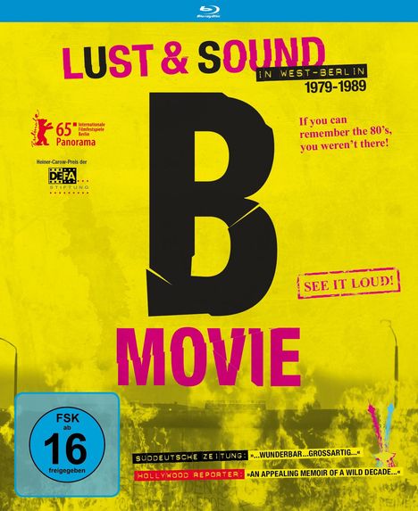 B-Music - Lust &amp; Sound in West-Berlin 1979 - 1989, Blu-ray Disc