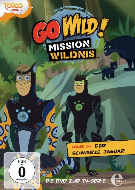 Go Wild! - Mission Wildnis Folge 16: Der schwarze Jaguar, DVD
