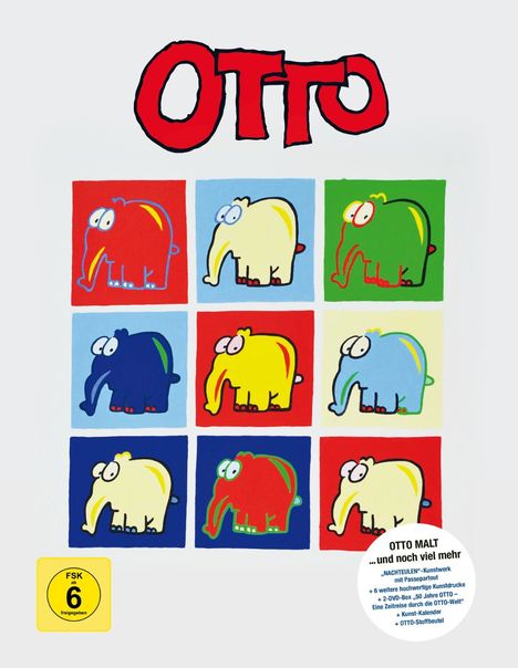 Otto - 50 Jahre Otto (Kunstbox), 2 DVDs