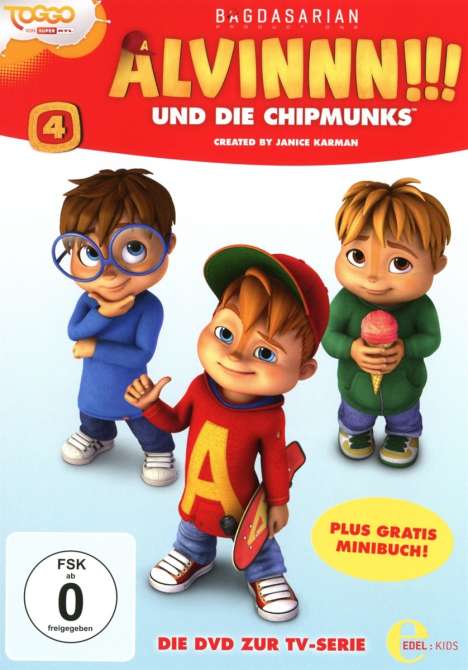 Alvinnn!!! und die Chipmunks DVD 4: Der Familientag, DVD