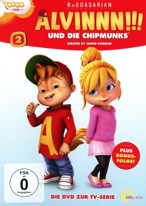 Alvinnn!!! und die Chipmunks DVD 2: Gemeinsam Sind Wir Stark, DVD