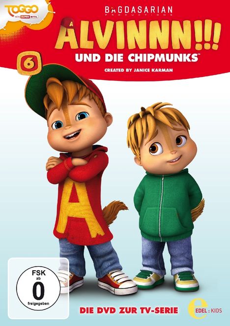 Alvinnn!!! und die Chipmunks DVD 6: Das Baumhaus, DVD