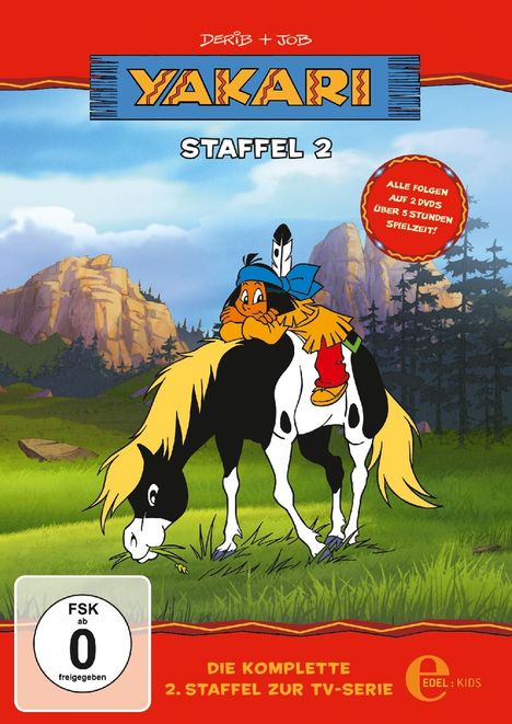 Yakari Staffel 2, 2 DVDs