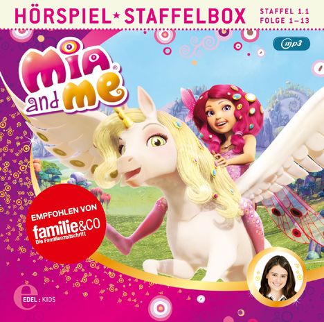 Mia and me: Staffelbox (Staffel 1.1,Folge 1-13), MP3-CD