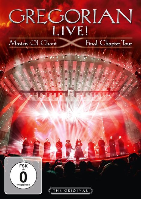 Gregorian: LIVE! Masters Of Chant - Final Chapter Tour (Amaray-Case), 1 DVD und 1 CD