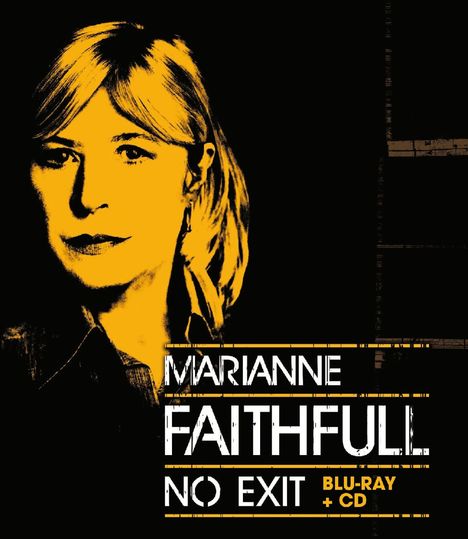 Marianne Faithfull: No Exit: Live 2014, 1 Blu-ray Disc und 1 CD