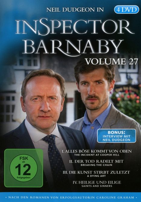 Inspector Barnaby Vol. 27, 4 DVDs