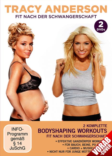 Tracy Anderson: Fit nach der Schwangerschaft, 2 DVDs