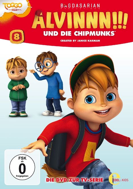 Alvinnn!!! und die Chipmunks DVD 8: Superhelden, DVD