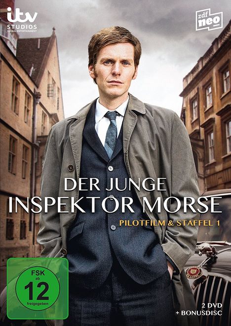 Der junge Inspektor Morse Staffel 1, 3 DVDs