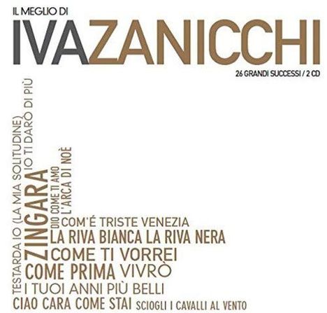 Iva Zanicchi: Il Meglio Di Iva Zanicchi, 2 CDs