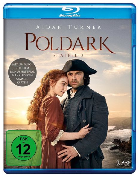 Poldark Staffel 3 (Blu-ray), 2 Blu-ray Discs