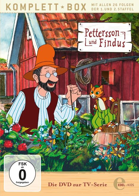 Pettersson und Findus Staffel 1 &amp; 2, 2 DVDs