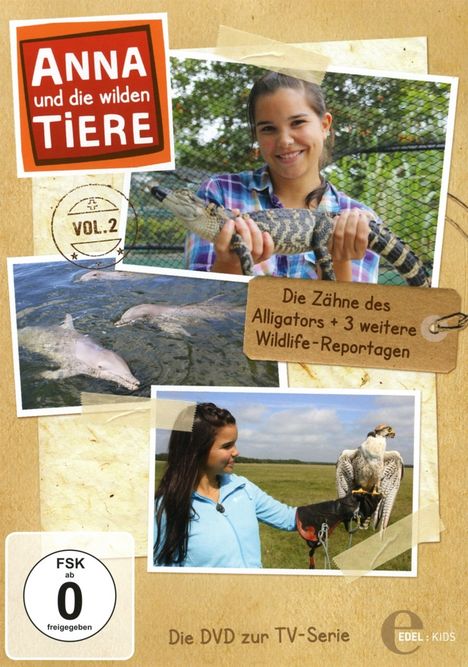 Anna und die wilden Tiere Vol. 2: Die Zähne des Alligators, DVD