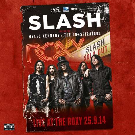 Slash: Live At The Roxy 25.9.14 (180g) (Limited Edition), 3 LPs