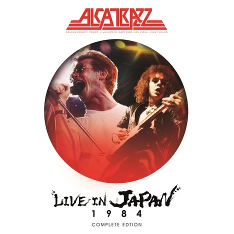 Alcatrazz: Live In Japan 1984 (Complete Edition), 2 CDs und 1 DVD