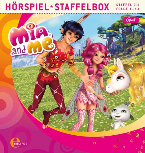 Mia and me: Staffelbox (Staffel 2.1,Folge 1-13), MP3-CD