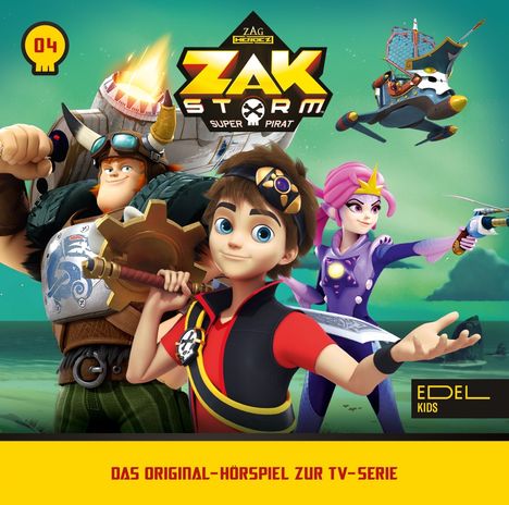Zak Storm - Calabrass außer Betrieb 04, CD