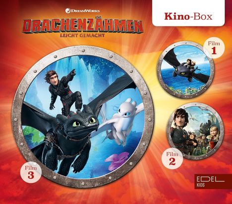 Drachenzähmen leicht gemacht - Kino-Box 1-3, 3 CDs