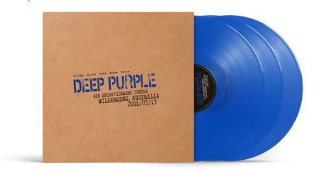 Deep Purple: Live In Wollongong 2001 (remastered) (180g) (Limited Numbered Edition) (Blue Vinyl), 3 LPs