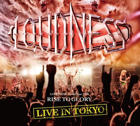 Loudness: Rise To Glory: Live In Tokyo 2018, 2 CDs und 1 DVD