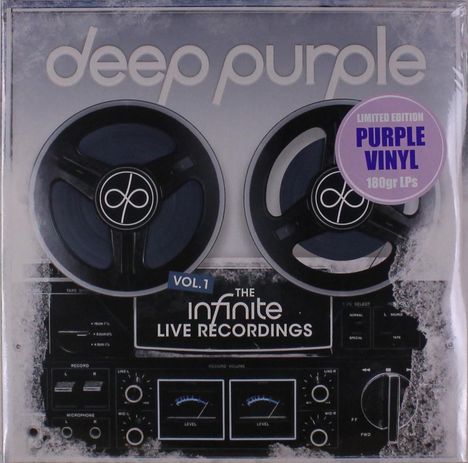 Deep Purple: The Infinite Live Recordings Vol. 1 (180g) (Limited Edition) (Purple Vinyl), 3 LPs