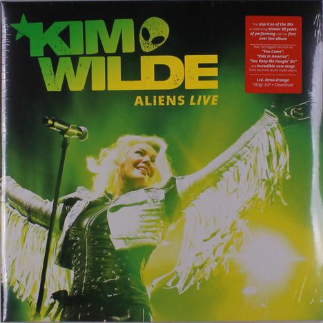 Kim Wilde: Aliens Live (180g) (Limited Edition) (Neon Orange Vinyl), 2 LPs