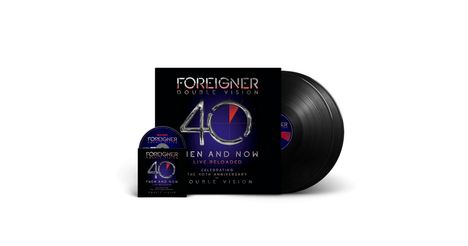 Foreigner: Double Vision: Then And Now - Live Reloaded (180g) (Limited Edition), 2 LPs und 1 Blu-ray Disc