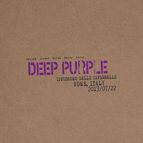 Deep Purple: Live In Rome 2013 (Limited Edition), 2 CDs