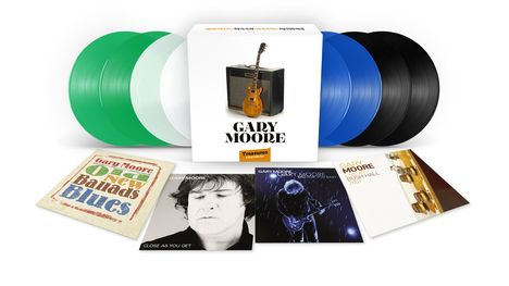 Gary Moore: Treasures - A Vinyl Collection (180g) (Limited Numbered Boxset Edition), 8 LPs